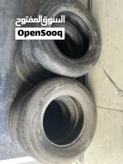 1 8اطارات مستخدمة بريدجستون الحجم 195R15C