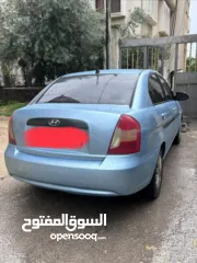  4 هونداي اكسنت 2008 جير عادي