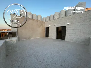 15 شقة دوبلكس طابق اخير مع روف للبيع عرقوب خلدا مساحة 200م مع تراسات اطلالة رائعة بسعر مميز جداً
