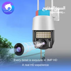 11 كاميرا واي فاي متحركة   2 ميجا  360 درجة تدعم  ميموري  التتبع التلقائي	  WIFI CAMIRA 2 MEAG COLOR