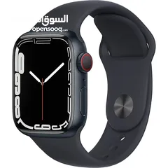  1 Apple Watch Series 7 (GPS, 45mm)   Midnight Aluminum Case with Midnight