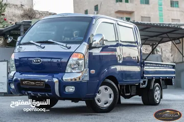  1 Kia Bongo 2011 ( دبل كابين)  البكب مميز جدا و بحالة ممتازة جدا