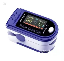  5 جهاز قياس حراره thermometer + جهاز قياس تشبع الاوكسجين بالدم oximeter