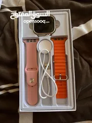  4 ساعة x90 ultra 2 +ساعة مطابقة ل  Apple Watch SE