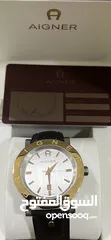  5 ساعه اجنر جديده مع الضمان aigner watch swiss made