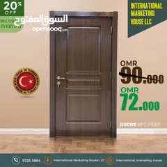  2 Bedroom & Bathroom Door - Made in Turkey