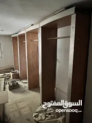  2 واجهات عرض خشب ملابس لمحل ملابس اواعي تعليق
