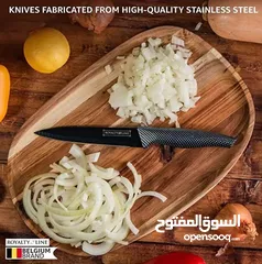  4 طقم سكاكين  اروبي اوروبي حديث الصنع. مع مجموعة سكاكين رويالتي لاين، ستحصل على الكثير من الراحه