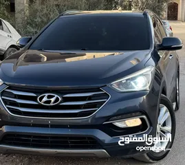  8 هونداي سانتافيه 2016 امكانية البيع بدفعه 40 كاش وشيكات لسنه فقط
