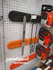  5 أكبر تشكيلة مناشير بنزين وصلت عند شركة البارون للتجارة والتسويق  منشار Kewel 5800 محرك فعلي 58cc