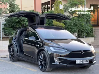  13 Tesla model x 2020 long range تسلا موديل x 2020