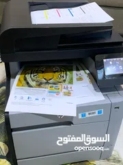  3 طابعه hp ليزري ملون واسود وابيض