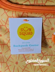  6 شنطة ظهر لانش بوكس فخمه ماركة SUN SQUAD