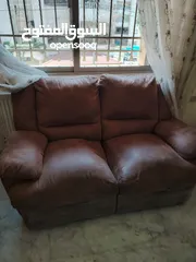  3 ريكلاينر مستعمل نظيف جدا