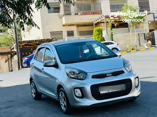  2 كيا بيكانتو 2016 جير اتوماتك محرك 1250cc بحاله الوكاله