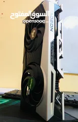  1 AMD RADEON RX 6600 XT GAMING OC 8GB NITRO OC 8GB بحالة الوكالة