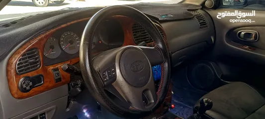  30 كيا سبيكترا MR موديل 2002 بحالة ممتازة جدا