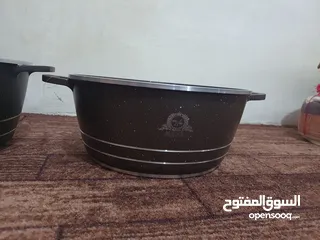  4 طقم طناجر جرانيت ممتاز ماركة MANAL