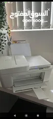  1 طابعة HP DeskJet Plus 4120 - مستعملة بحالة ممتازة!