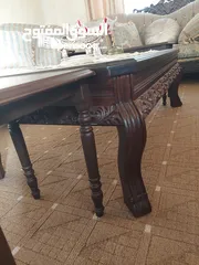  6 طقم كنب خشب زان للبيع