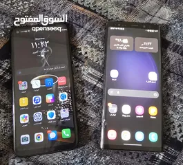  1 هاتفين سامسونج نوت 9 وهواي y7p