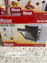  4 فرن كهربائي 70 لتر mega او يونيفيرسال سعة كبيرة 70 لتر قوة تسخين عالية 1800W