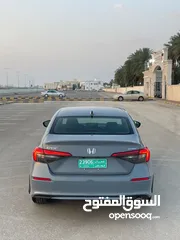  17 هوندا سيفك سبورت  ماشيه 7000Km  وايرباقات الوكاله