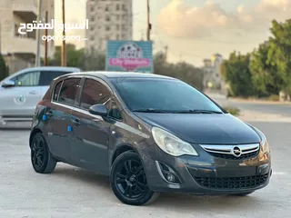  10 اوبل كورسا خاليه من الحوادث للبيع نص بنص او كاش
