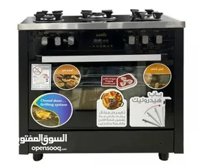  1 سامكس فرن غاز سيكوريت I-COOK PRO *60*90cm  (