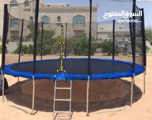  1 نطاطة ترامبولين قطر 4 متر وربع