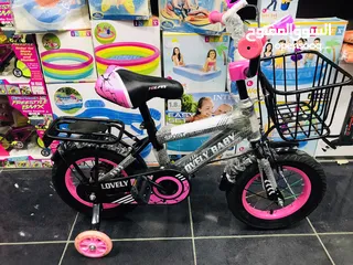  27 دراجات هوائية للاطفال مقاس 12 insh باسعار مميزة عجلات نفخ او عجلات إسفنجية