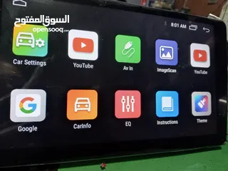  4 شاشه  سياره اندرويد  عاليه الجوده بلوتوث راديو فلاشه  نظام فيديو يوتيوب   كاميرا فل مع نظام كار بلاي