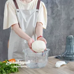  7 عجانة ناشونال بركندةقوة جبارة 5500 واط لأداء مثالي وسريع سعة كبيرة 7 لتر وعاء بايركس للعجن هدايا مجا