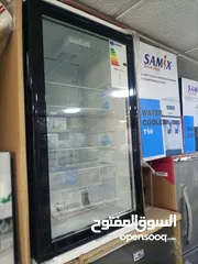  2 ثلاجه سامكس 93ليتر زجاج دبل سعر حرق بمناسبه الافتتاح