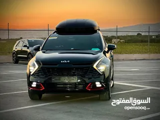  4 كايا سبورتاج  GT Line/2022 فل بدون فتحة سقف  2x4 ///240Hp بنزين + كهرباء  ( Haybrid) 1600cc
