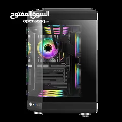  6 كيس جيمنغ فارغ احترافي جيماكس تجميعة  Gamemax Gaming HYPE Black