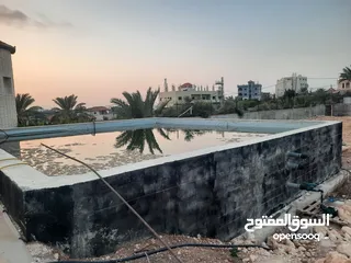  4 بيع ارض مع مزارع وع فبلا ججر