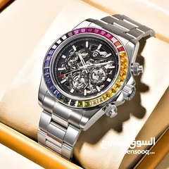  4 Pagani Watch (Rainbow Bazel Automatic Mechanical Watch) (READ AD) !!!