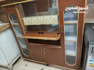  6 بوفية مستعمل بحاله جيده جدا