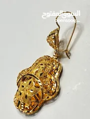  9 12.5 gram 21kt Gold Earrings