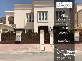  19 13 Bedrooms Villa for Sale in Bausher REF:833R