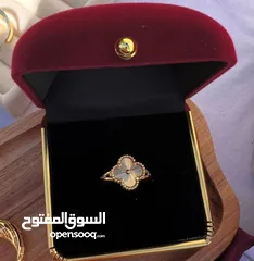  4 اكسسورات ذهب ايطالي مكفول للجميع