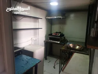  3 كشك مطعم مع معدات جاهز