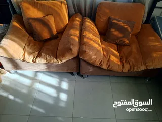  2 طقم كنب 7مقاعد