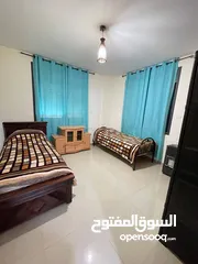  3 شقه مفروشه للايجار في عين منجد