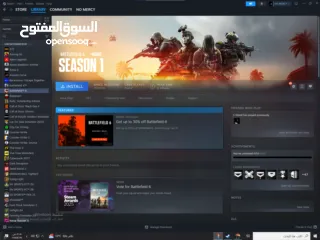  6 حساب ستيم اسطووري بسعر حرقق عليه كل الالعاب الي ببالك