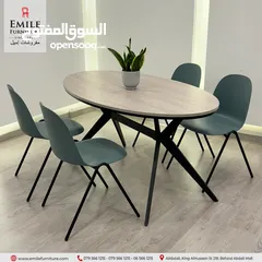  6 كرسي عظم أرجل معدن