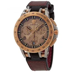  8 Versace Men's Chronograph Casual-Sports Quartz Watch 45mm