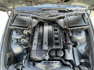  18 بي ام  e39 دب 520i موديل 1999 اصلي فحص كامل ثاني مالك في الاردن  قابل للفحص في داخل الشركة