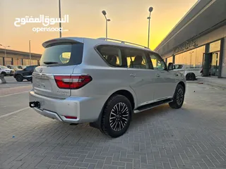  8 Nissan Patrol Le Platinum 2024 silver